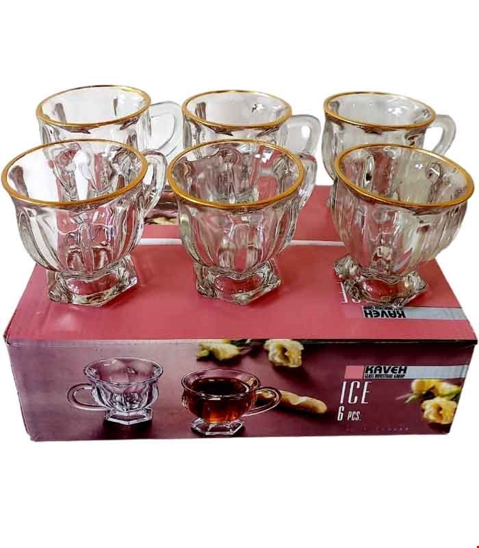 فنجان آیس لب طلا