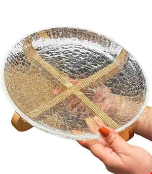 شیرینی خوری آبگز پایه چوبی