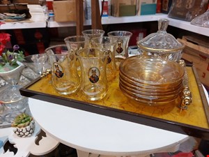 ست چای خوری قجری