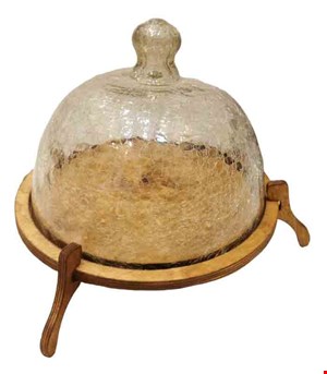 کاپ کیک بزرگ پایه چوبی